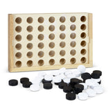 NATURA Quattro Wooden Four-in-a-Row Game - 128885 own
