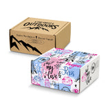 Die Cut Box with Locking Lid - 130x130x65mm - 129550