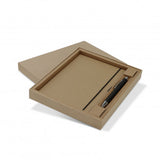 Kraft Notebook and Pen Gift Set - 129676-6