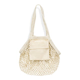 Cotton Mesh Foldaway Tote Bag - Small - 133645