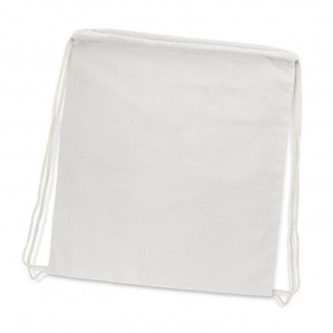 Cotton Drawstring Backpack - 111804