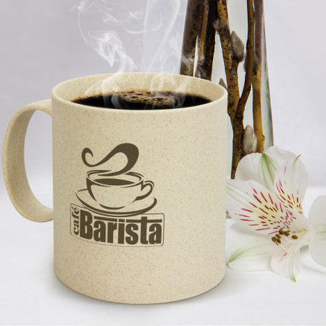 300ml Green Sorrento Coffee Mug  Promotional & Printed Reusable