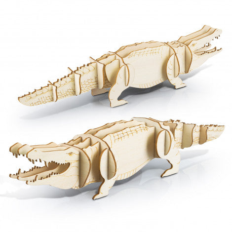 BRANDCRAFT Crocodile Wooden Model - 124045-0