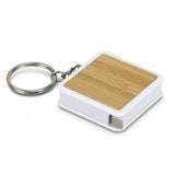 Bamboo Tape Measure Key Ring - 124816