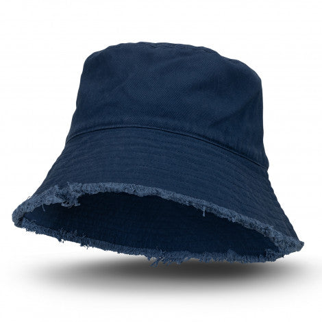 Raw Edge Bucket Hat - 126399-2