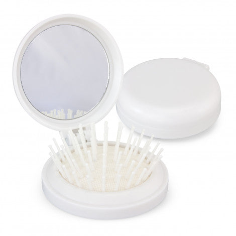 Compact Brush with Mirror - 200210